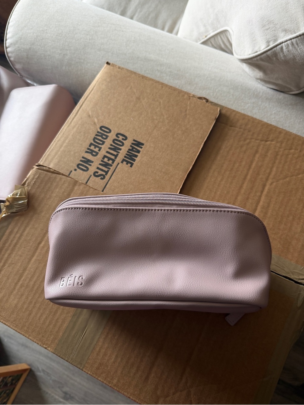 Beis Wicked Toiletry Kit in
Wicked Pink